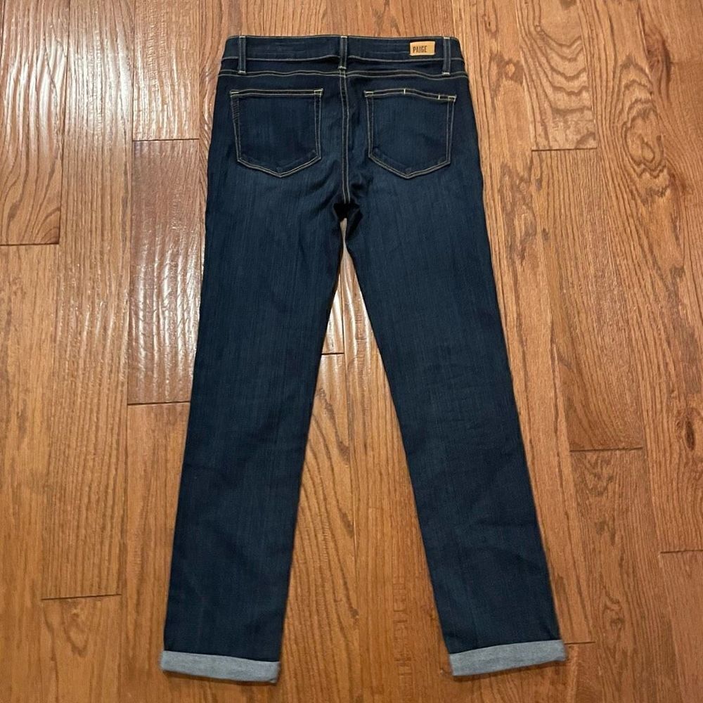 Paige skyline crop dark wash jeans size 27 - Picture 9 of 10